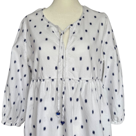 tyler boe Courtney Clip Dot A Line Mini Dress Sz S - Picture 5 of 9